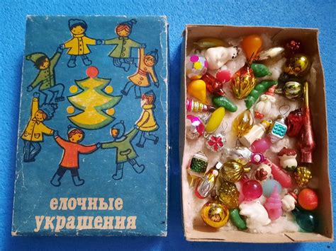 Soviet Christmas Ornaments Decoration Small Toys New Year USSR Etsy