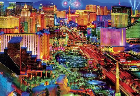 Buffalo Games Viva Las Vegas Puzzle 2000 Teile Amazon De Spielzeug