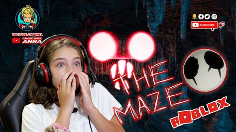 The Maze Scary Roblox Game Gameplay Roblox The Maze Youtube