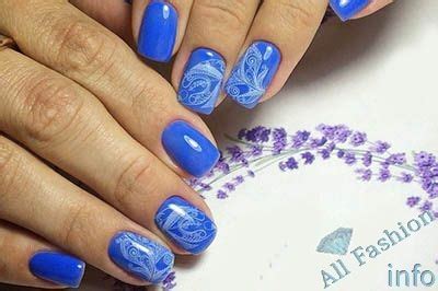 Голубой гель лак 120 фото новинок