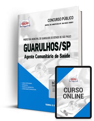 Apostila Prefeitura de Guarulhos Agente Comunitário de Saúde 2023