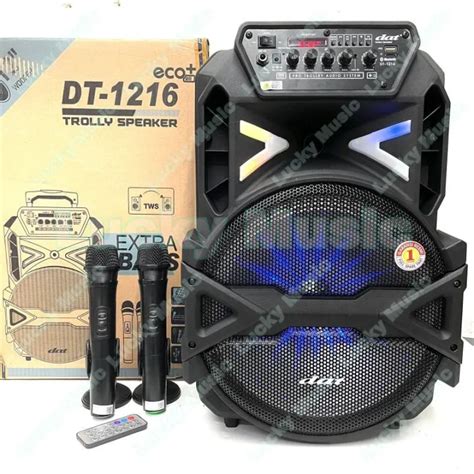 Speaker Portable Dat DT 1216 Echo Original Dat Dt1216 Lazada Indonesia