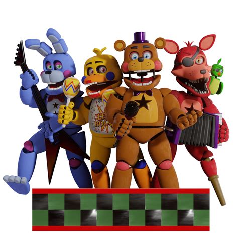 Fnaf 6 Menu Remake Rfivenightsatfreddys