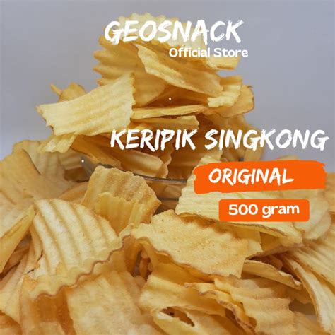 Jual Keripik Singkong Gr Chuba Crispy Asin Gurih Bwang Shopee