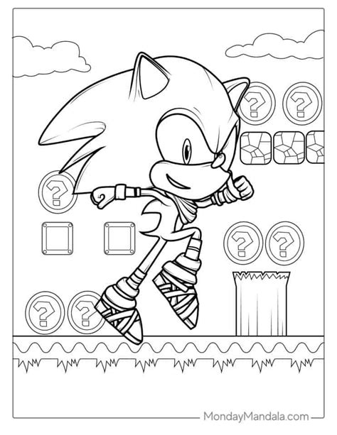 72 Sonic Coloring Pages Free Pdf Printables Artofit