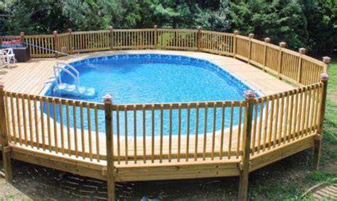 Above Ground Pool Decks Come in Many Forms - TheCrunchy