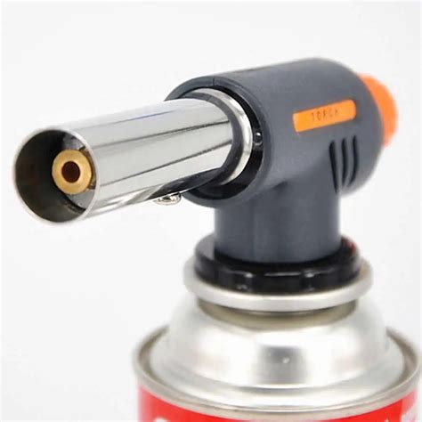 Portable Gas Torch Flamethrower Welding Cutting Butane Auto Ignition