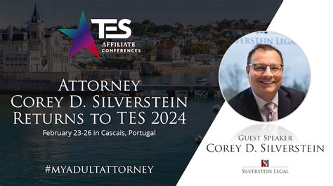 Attorney Corey D Silverstein Announces TES 2024 Speaking Lineup