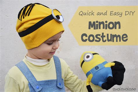 Despicable Me costumes: make a DIY Stuart Minion costume - Cucicucicoo