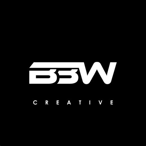 bbw letra inicial logo diseño modelo vector ilustración Vector en Vecteezy