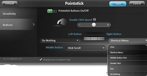 Batch File Change Volume With Dell Latitude Point Stick Buttons