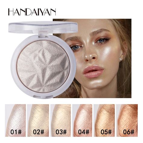 Buy Handaiyan Pcs Highlighter Powder Palette High Gloss Shimmer Powder