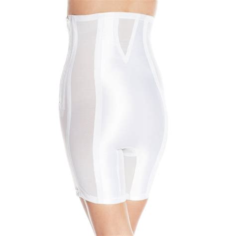 Rago High Waist Half Leg Shaper With Zipper 6210