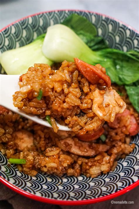 Claypot Chicken Rice In A Rice Cooker Nomadette