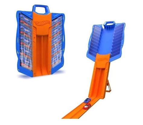 Maleta Hot Wheels Porta Carrinho para 20 Carros Lançador 8170 1