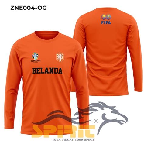 Jual Jersey Kaos Timnas Belanda Bola Euro 2024 Piala Eropa 2024 Lengan