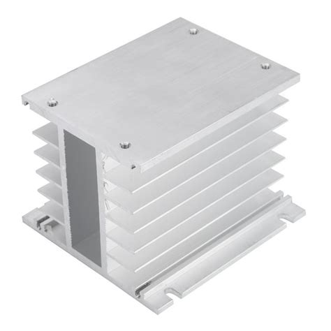 Three Phase Aluminum Alloy Heat Sink Ssr Dissipation Solid State Relay