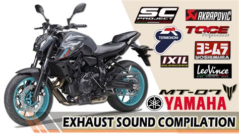 Yamaha Mt Exhaust Upgrade Sound Check Compilation Leovince Ixil Sc