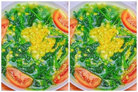 Resep Sayur Bayam Jagung Muda Kuah Segarnya Bikin Nagih