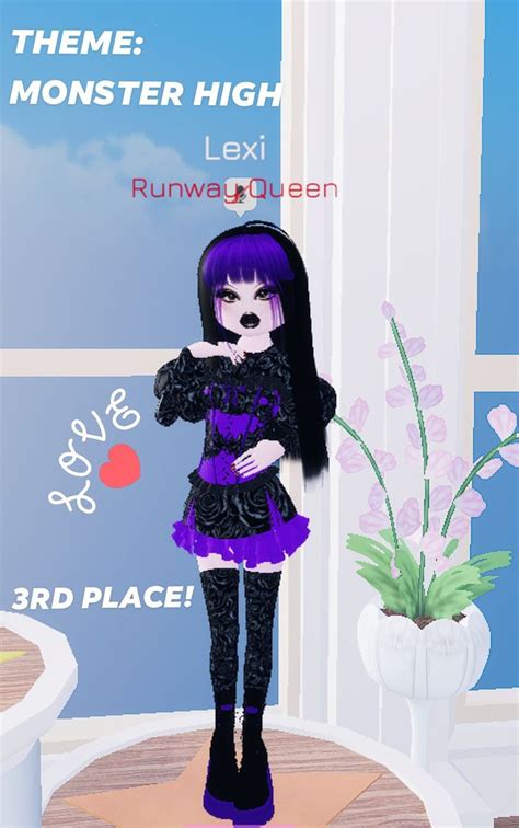 Dress to Impress Monster High Theme Roblox in 2024 | Casual outfits ...