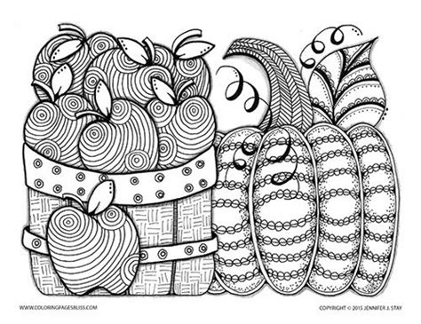 20 Free Printable Autumnfall Coloring Pages For Adults