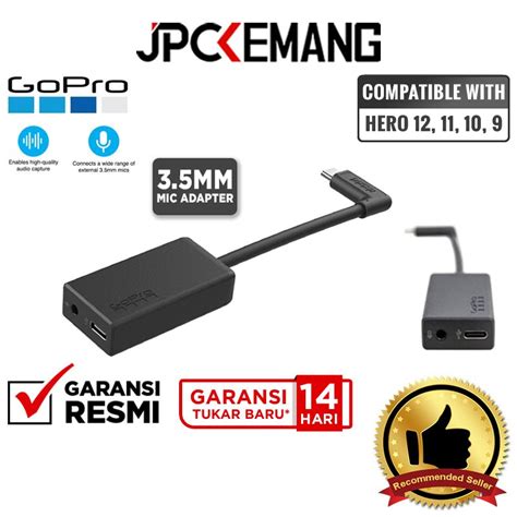 Jual GoPro Pro 3 5mm Mic Adapter For GoPro HERO Camera AAMIC 001