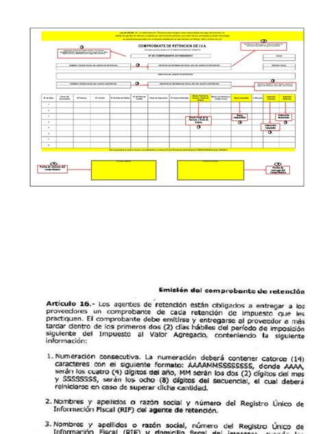 Comprobante Retencion Iva 2015 Pdf