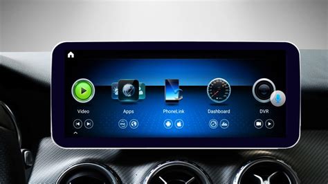 Android Navi Mit CarPlay Einbau Mercedes CLA C117 CarHex