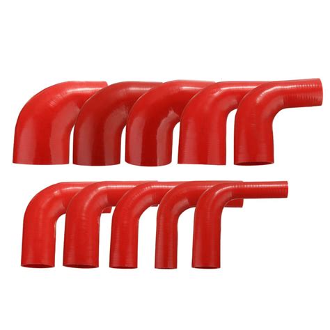 90 Degree Reducers Silicone Hoses Rubber Elbow Bend Coolant Pad Joiner