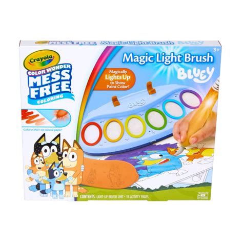 color  magic light brush mess  coloring