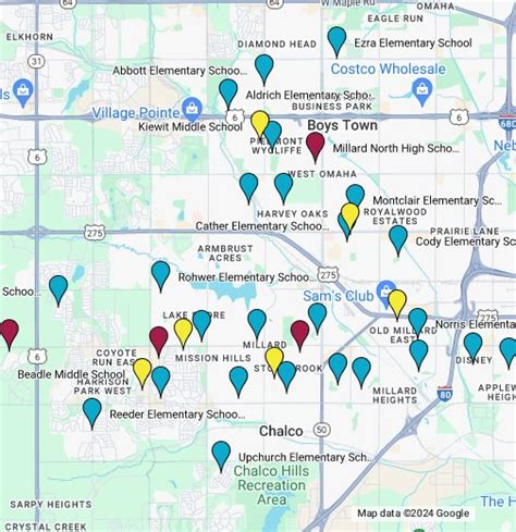 Millard Public Schools Map - Cindra Carmelina