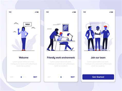 Onboarding Screens For App Behance