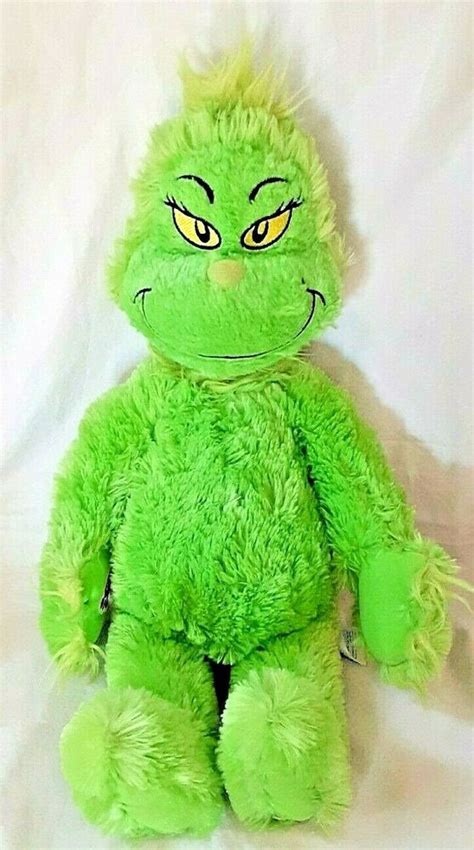 Build a Bear Green Grinch Plush 2015 How Grinch The Stole Christmas 20" Dr Seuss | eBay | Build ...