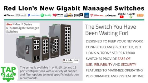 Red Lions New Line Of Managed Gigabit Ethernet Switches Youtube