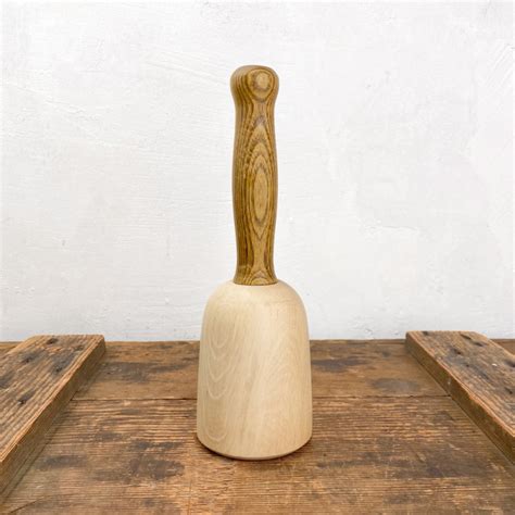 Maillet De Sculpteur En Bois