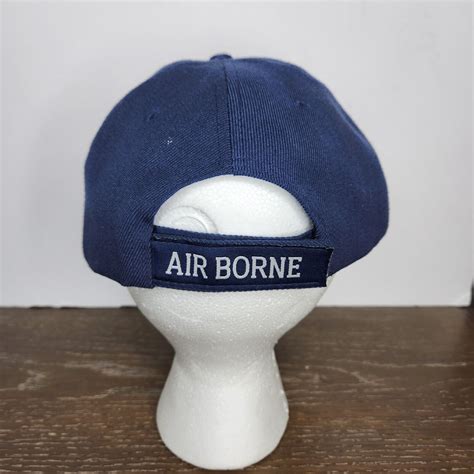 Rd Airborne Logo Military Baseball Cap Hat Euc Gem