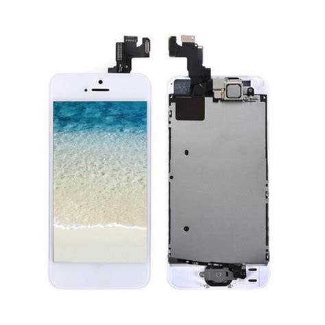 Nouveau LCD Écran Tactile de l Assemblage Complet pour Iphone SE Blanc