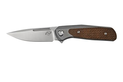 Liong Mah GSD v2 GSD2-BM Burlap Micarta Inlay coltello da tasca | Fare