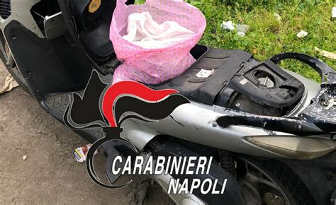 NAPOLI SCAMPIA 900 Dosi Nel Sottosella Di Uno Scooter Pusher 28enne