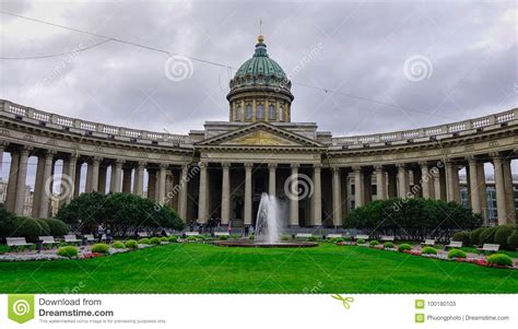 Kazan Cathedral In St Petersburg Russia Editorial Stock Photo Image