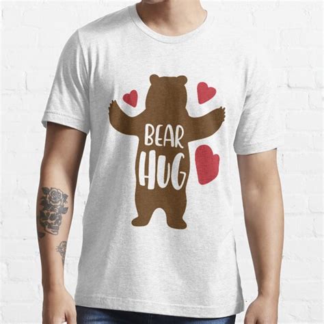 Bear Hug T Shirt By Texashandmade Redbubble Bear Hug T Shirts