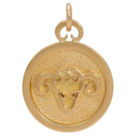 Georges Lenfant For Cartier Collectible Yellow Gold Aries Zodiac