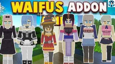 Anime Waifus Addon V2 1 Bug Fixes Jenny Mods In Mcpe Bedrock