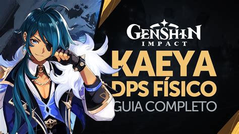 Build Kaeya DPS de Dano Físico Genshin Impact YouTube