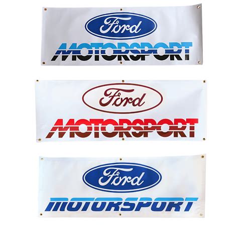 Ford Show Parts Ford Motorsport Vinyl Banners