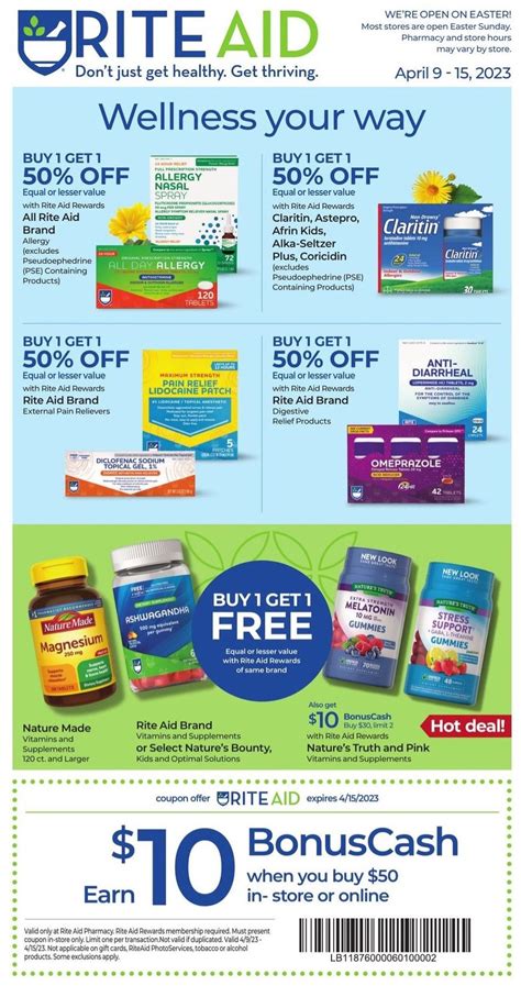 Rite Aid Weekly Ad Apr Weeklyads