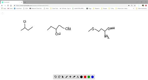 SOLVED: Locate the stereogenic center in each compound and draw both ...