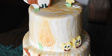 Woodland Baby Shower Cake [Featured Cake] | NaomiCakes