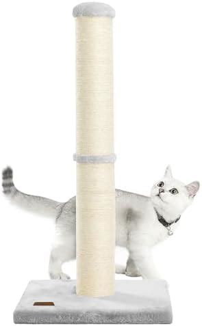 Dimaka 29Tall Cat Scratching Post Cat Scratcher For Large Cats With