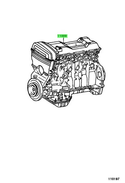 Buy Genuine Toyota Engine Assy Partial